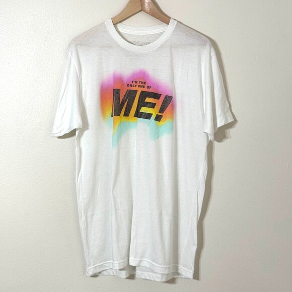 RARE Taylor Swift ME! I'm The Only One of Me Lover Album White Rainbow T-Shirt - Picture 1 of 8